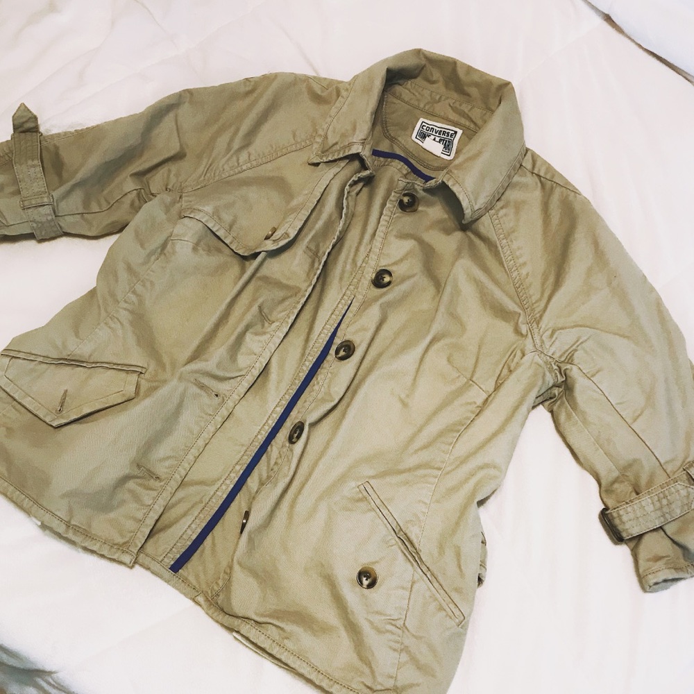 Cropped Trench Coat